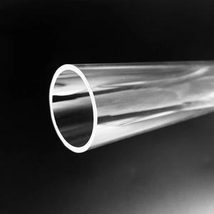 Resistência a Alta Temperatura 20mm 50mm Diâmetro Tubo De Quartzo Tubo De Vidro De Sílica Fusa Tubulação De Vidro - Product Image 6
