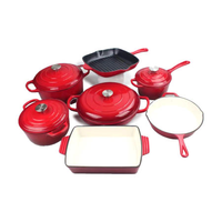 Nouveau wok en fonte émaillée écologique, antiadhésif, antirouille, de qualité alimentaire, facile à nettoyer, fond plat moderne, compatible gaz et induction