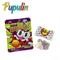 Bonbons durs super acidulés à déguster en 60 secondes, très demandés, personnalisation en gros, bonbons durs acidulés au citron pour enfants