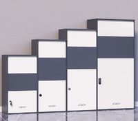 OEM Emballage de boîte de dépôt de colis étanche pour l'extérieur personnalisé Boîte aux lettres en métal Boîte de livraison de colis postale pour colis