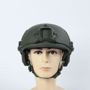 Casque de hockey en plastique pour sports de plein air DF08 avec fermeture à boucle réglable, vente en gros - Product Image 2