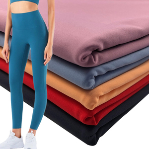 Wicking mềm Bốn cách căng 70 Nylon 30 Elastane <span class=keywords><strong>Interlock</strong></span> liền mạch nylon spandex vải cho legging - Product Image 1