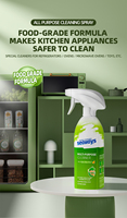 Nettoyant multi-usages écologique de qualité supérieure Spray intérieur cuisine/toilette facile à utiliser pour enlever les taches chambre liquide