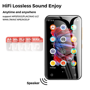 Tùy chỉnh OEM ABS <span class=keywords><strong>PC</strong></span> nhựa Hifi wifi không dây Android màu xanh răng MP3 âm nhạc máy nghe nhạc ghi âm với màn hình cảm ứng & nút - Product Image 2