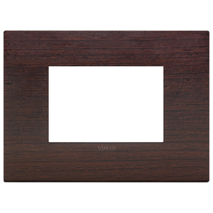 Plaque d'interrupteur mural Placca Classic 3M Weng 12,75x9,5cm finition bois - Product Image 1