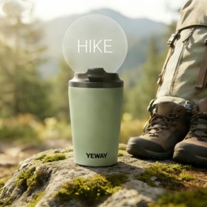 Mug à café personnalisé en acier inoxydable avec revêtement en poudre, 12 oz, double paroi, isolé sous vide, élégant - Product Image 2