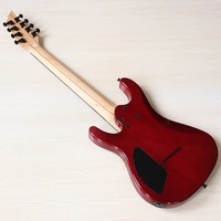 Guitare électrique violette brillante à 8 cordes de 39 pouces, micro de qualité professionnelle
