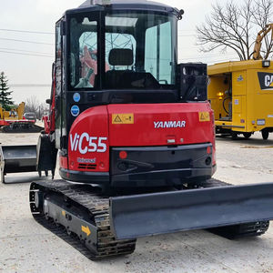 Vente chaude japonais Yanmar 55 Vio55 Vio50 Vio40 5 tonnes de mini-pelles hydrauliques utilisées pour l'agriculture - Product Image 1