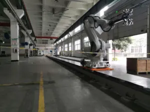 Robot Walking Track For Handling Welding Spraying Loading Or Robot Arm Ground Sliding Track Rail
