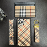 Étui de téléphone en TPU PC de luxe pour iPhone, résistant à l'eau, antichoc, protection de téléphone portable haut de gamme