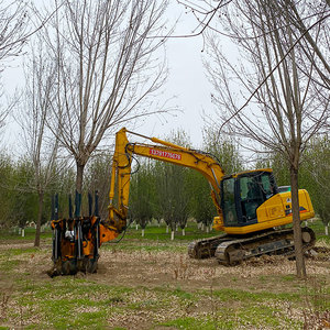 Машина для пересадки деревьев, установка экскаватора, лопата для выкорчевания деревьев - Product Image 3