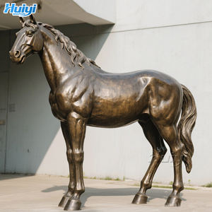 大きな金属像とブロンズ馬の彫刻の屋外鋳造 - Product Image 4