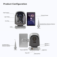 Skin Analysis Machine 2025 Beauty Product AI For Visiae Portable Skin Analyzer 3D Analysis Machine Facial Scanner Skin Analyzer