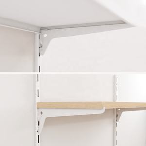 رف معدني قابل للتعديل يدعم حامل الحائط حامل تخزين عائم أرفف للتخزين على الحائط للمنزل - Product Image 4