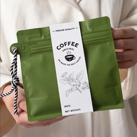 Sacs d'emballage en papier kraft plastique recyclé et écologique PE EVOH 1oz 2oz 4oz 20g 30g 50g pour aliments, noix, flocons d'avoine, fruits, thé, café en poudre