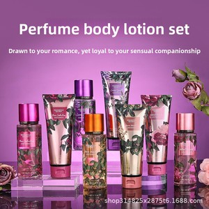 Set de Regalo de Perfume Popular al por Mayor, Shantou, Spray Corporal y Loción Corporal Unisex de 100 ml de Larga Duración para Uso Diario - Product Image 4