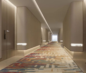 Tapis en nylon tressé imprimé confortable, fabriqué à la machine, anti-salissure, antibactérien, antidérapant, antistatique, écologique, ignifuge - Product Image 3