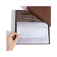 Fabrik-Großhandel Umweltfreundliches Geschenkpapier Schreibpapier Seidenpapier Material Bedruckung Anpassung Verschiedene Varianten