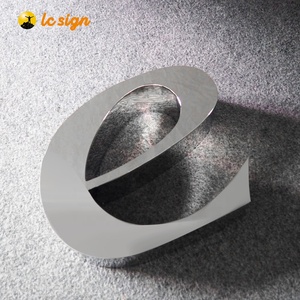 Vendite calde a specchio <span class=keywords><strong>in</strong></span> acciaio inox lucidato lettere <span class=keywords><strong>in</strong></span> <span class=keywords><strong>metallo</strong></span> 3D segnaletica per ufficio decorazione della <span class=keywords><strong>parete</strong></span>, segno di ricezione - Product Image 3
