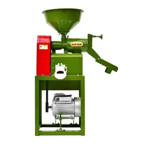 China Factory Price Mini Small Paddy Rice Mill machine Husker Rice Hulling Machine Multifunctional rice flour milling machine