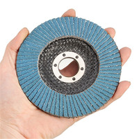 40/60/80/120 Rodas de Moagem do grão 115 milímetros 4.5 "Rebarbadora Lixar Disco de Metal Plástico Madeira Ferramenta Abrasiva Flap Discs