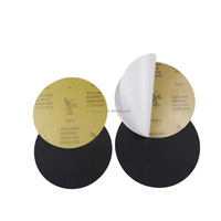 Feuilles de papier abrasif en carbure de silicone fin grain 80/100/120/400/1500/3000 OBM personnalisable pour ponçage et meuleuse