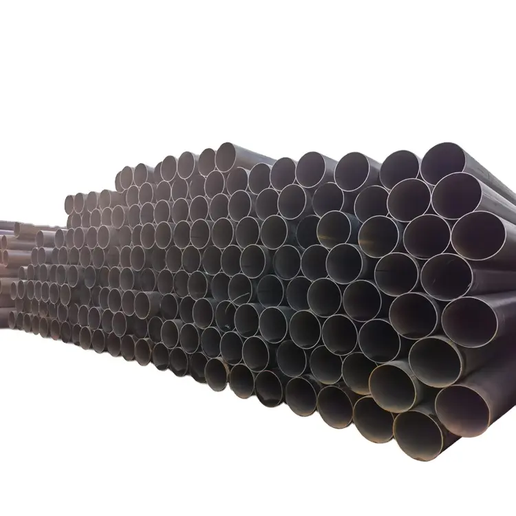 Distributore dalla cina ponteggi ss400 astm a36 2 pollici programma 40 erw fornitore di tubi in acciaio al carbonio
