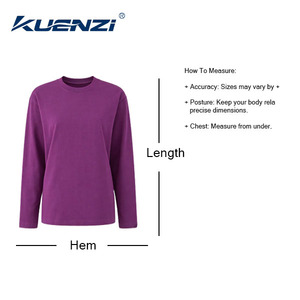Camiseta Kuenzi con Logotipo Personalizado, 100% Algodón, Talla Grande <span class=keywords><strong>3X</strong></span>, 240 g/m², Cuello Redondo, Manga Larga, para Hombre - Product Image 6