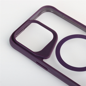 Funda Protectora para Cámara con Anillo Magnético de Acrílico TPU, Carcasa Trasera Mate Transparente para <span class=keywords><strong>iPhone</strong></span> 11 12 <span class=keywords><strong>13</strong></span> 14 15 <span class=keywords><strong>Pro</strong></span> Plus - Product Image 4