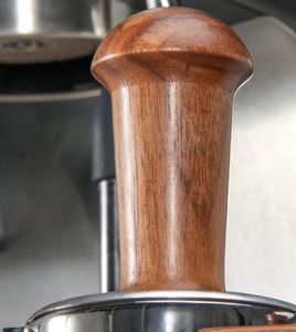 Estera de estación de apisonamiento de madera para café Espresso para almacenamiento Distribuidor de tamper Espresso de 58mm - Product Image 3