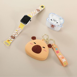 Estuche para Auriculares con Diseño de Capibara de Dibujos Animados y Correa para Reloj - Product Image 2