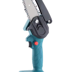 Mini tronçonneuses <span class=keywords><strong>électrique</strong></span>s portatives sans fil à batterie <span class=keywords><strong>pour</strong></span> l'extérieur, idéales <span class=keywords><strong>pour</strong></span> <span class=keywords><strong>couper</strong></span> les <span class=keywords><strong>branches</strong></span> d'arbres - Product Image 4