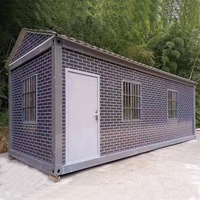 20FT Flat Pack Container House pour appartement Home Office ou utilisation extérieure