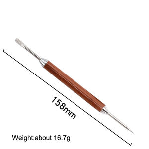 Aiguille à fleurs en acier inoxydable Aiguille en palissandre Bar à café Tirer Fleur Artifact Tirer Fleur Stylo Aiguille à crochet fantaisie - Product Image 2