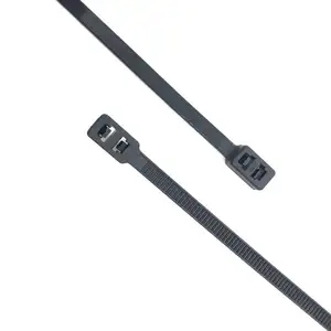 High quality cable tie with double lock 94v-2 plastic nylon tie 6/6