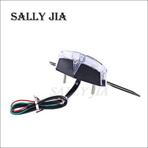 Réaménagement moto sportive en général led rétro feu arrière de frein lampe veilleuse lampe de plaque d'immatriculation - Product Image 4