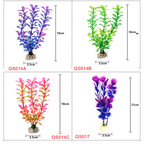 مصنع صغير ذو نوعية جيدة لأحواض السمك وأحواض السمك إكسسوارات نباتات بلاستيكية صناعية - Product Image 6