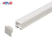 Profil en aluminium LED 1207 à prix avantageux, largeur du circuit imprimé 13,5 mm, profilés en aluminium pour l'éclairage domestique