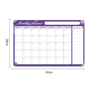 Tableau magnétique d'apprentissage pour la formation des habitudes hebdomadaires avec tableau blanc en gel de silicone et planificateur - Product Image 6