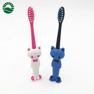 Cepillo de dientes con forma de gato para niños, regalo de promoción - Product Image 3