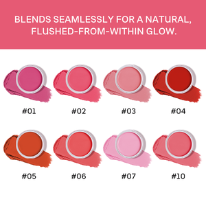 Rubor en Crema Vegano Personalizado, Resistente al Agua, con Etiqueta Privada, Cambia de Color, para Rostro y Mejillas - Product Image 6