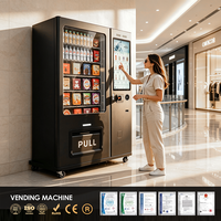 Máquina Expendedora Comercial de Bebidas y Snacks, Suministro Directo de Fábrica, con Pago sin Efectivo y Gestión Remota