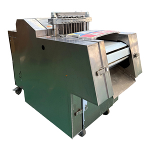 Máquina Cortadora de Carne Automática de Acero Inoxidable Premium, Máquina Cortadora de Carne Congelada en Cubos, Rebanadora Automática de Carne - Product Image 5