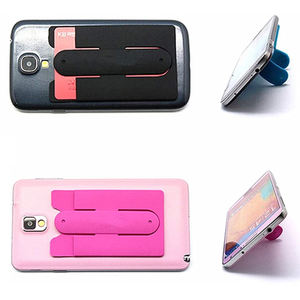 Smart Mobile Phone Card Holder Stand con Cable Manager Fold Mount Sticker Wallet Holder per Samsung Huawei iPhone - Product Image 2