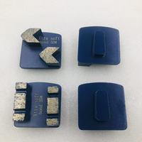 Disque de meulage diamanté à 2 segments pour sols en béton