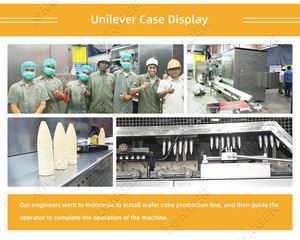 Thương mại Tự Động Waffle Bát Maker Biscuit Ice Cream <span class=keywords><strong>Cone</strong></span> Làm Cán Nón Đường Máy Nướng Bánh Để Bán - Product Image 5