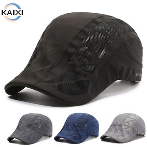 Casquette Béret en Maille Personnalisée à Séchage Rapide, Chapeau de Soleil Respirant pour le Golf, le Tennis, la Pêche, le Baseball, Chapeau de Sport pour Hommes et Femmes - Product Image 1