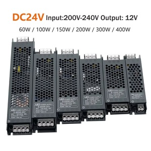 Alimentation électrique à tension constante 12V DC, dissipation thermique en nid d'abeille, <span class=keywords><strong>driver</strong></span> LED compact 400W, espaces étroits, décorations intérieures - Product Image 4
