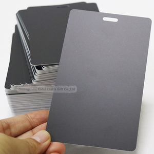 Giá rẻ tùy chỉnh chất lượng cao in ấn nhựa trắng ID kinh doanh trống thẻ PVC cho tổ chức sự kiện dây buộc - Product Image 6