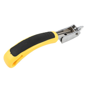 Handheld Nail Puller With Plastic Handle Stainless Steel Claw End For Woodworking Home Use Door And U Nail Removal - Product Image 1